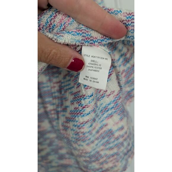 Code X Mode V Neck Slouchy Sweater - Picture 4 of 7